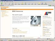 Special EMO Hannover website