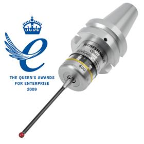 OMP400 with Queen's award logo