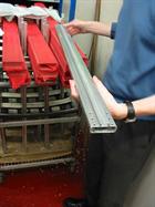 Ejection seat guide rails