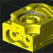 CAD model in MODUS software