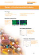 Preview of Raman in the pharmaceutical industry flyer