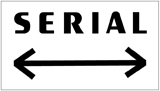 Serial communications logo