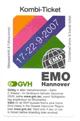 EMO 2007 Kombi-ticket