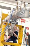 Messier Dowty case study image - landing gear assembly