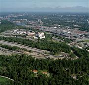 Scania's vast factory