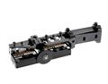 Sprung wheeled guide