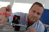 Inca - laser with person