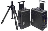 XL-80 cases and tripod