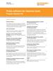 Probe software for machine tools data sheet - Program selection list