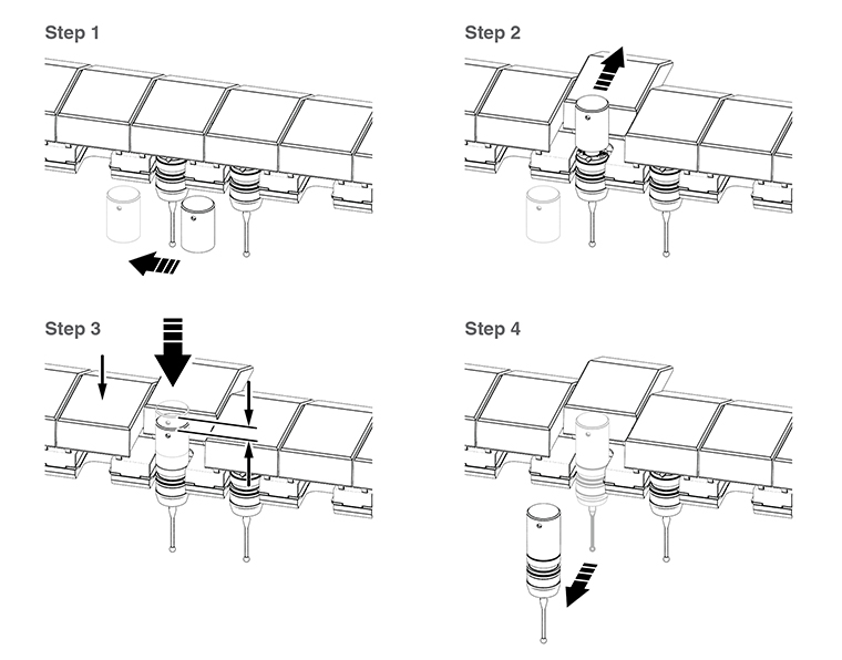 TP20 and MCR20 - picking up a probe module