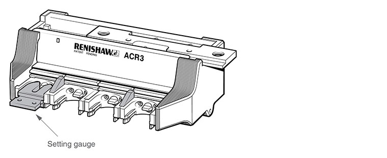 ACR3 with setting gauge fitted