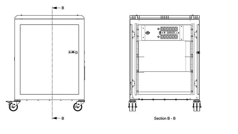 Retrofit cabinet - output connections