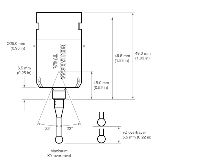 TP6A dimensions