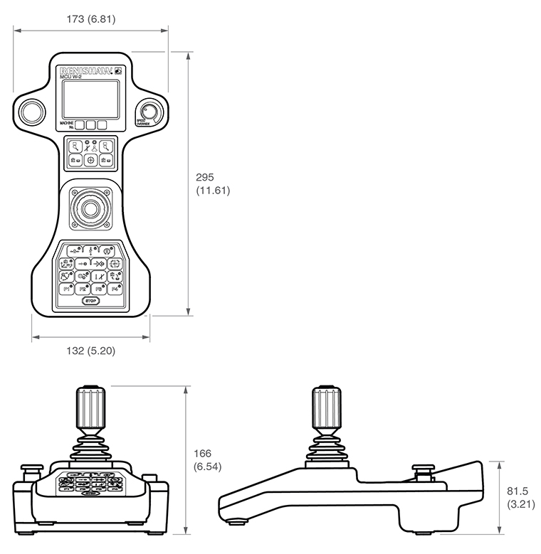 MCU W-2 dimensions