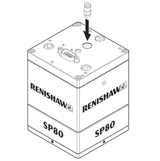 SP80 air purge option illustration - step 2