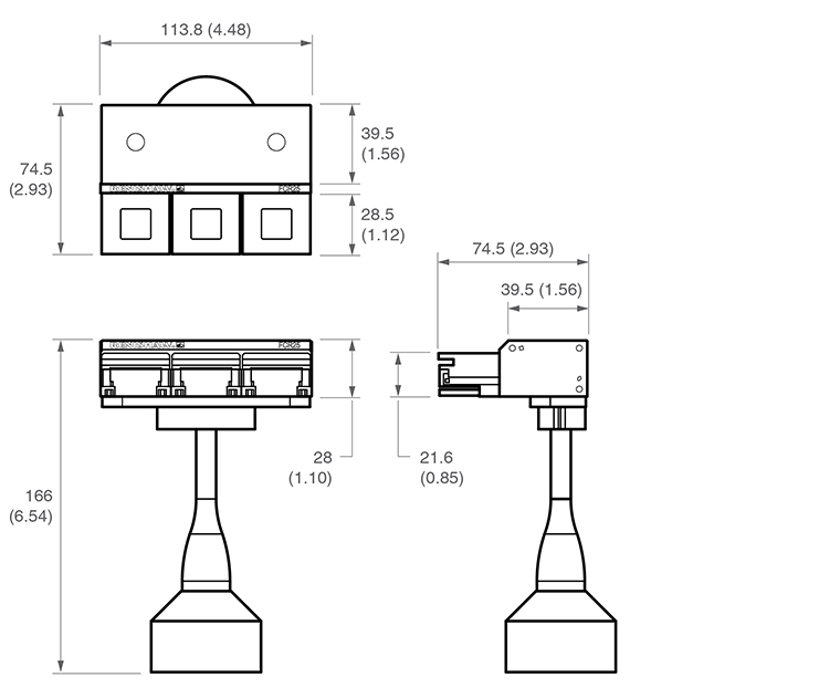 FCR25 L3 dimensions