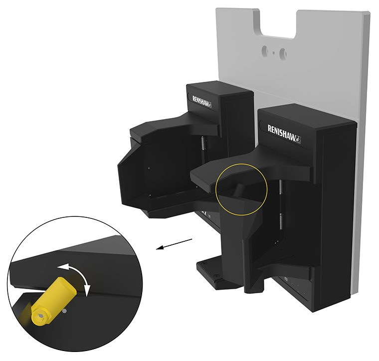 Technical drawing: Technical drawing: PHS-2 automatic operation - retaining clip