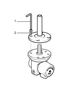 Attaching a Renishaw shank to a Renishaw manual probe head