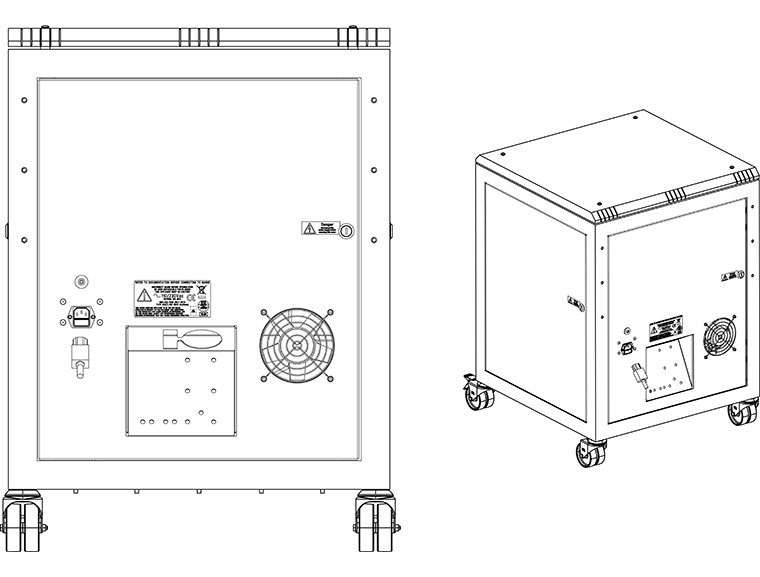 Retrofit cabinet - input connections - C14