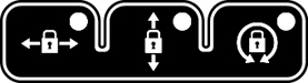 Joystick axis locks buttons