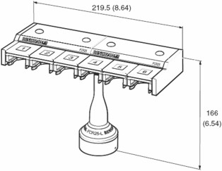 FCR25-L6 Abmessungen