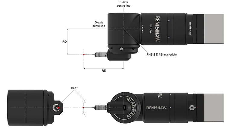 Technical drawing: Technical drawing: PHS-2 probe calibration