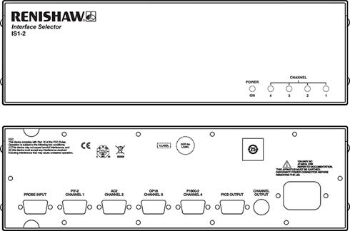 IS1-2 front and rear panels