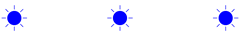 PHC20 visual diagnostics - One grouped blue flash