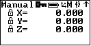 MCU W joystick out of range screen
