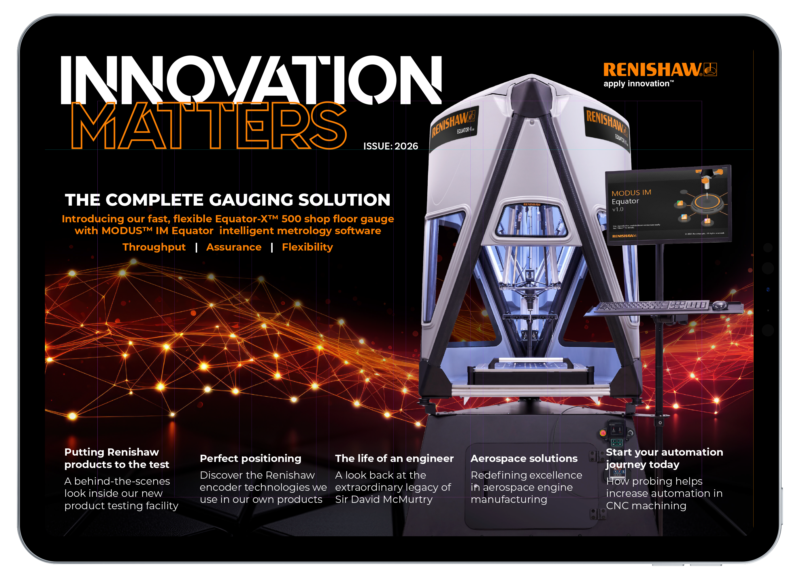 Innovation Matters 2026 cover on tablet (ePub)