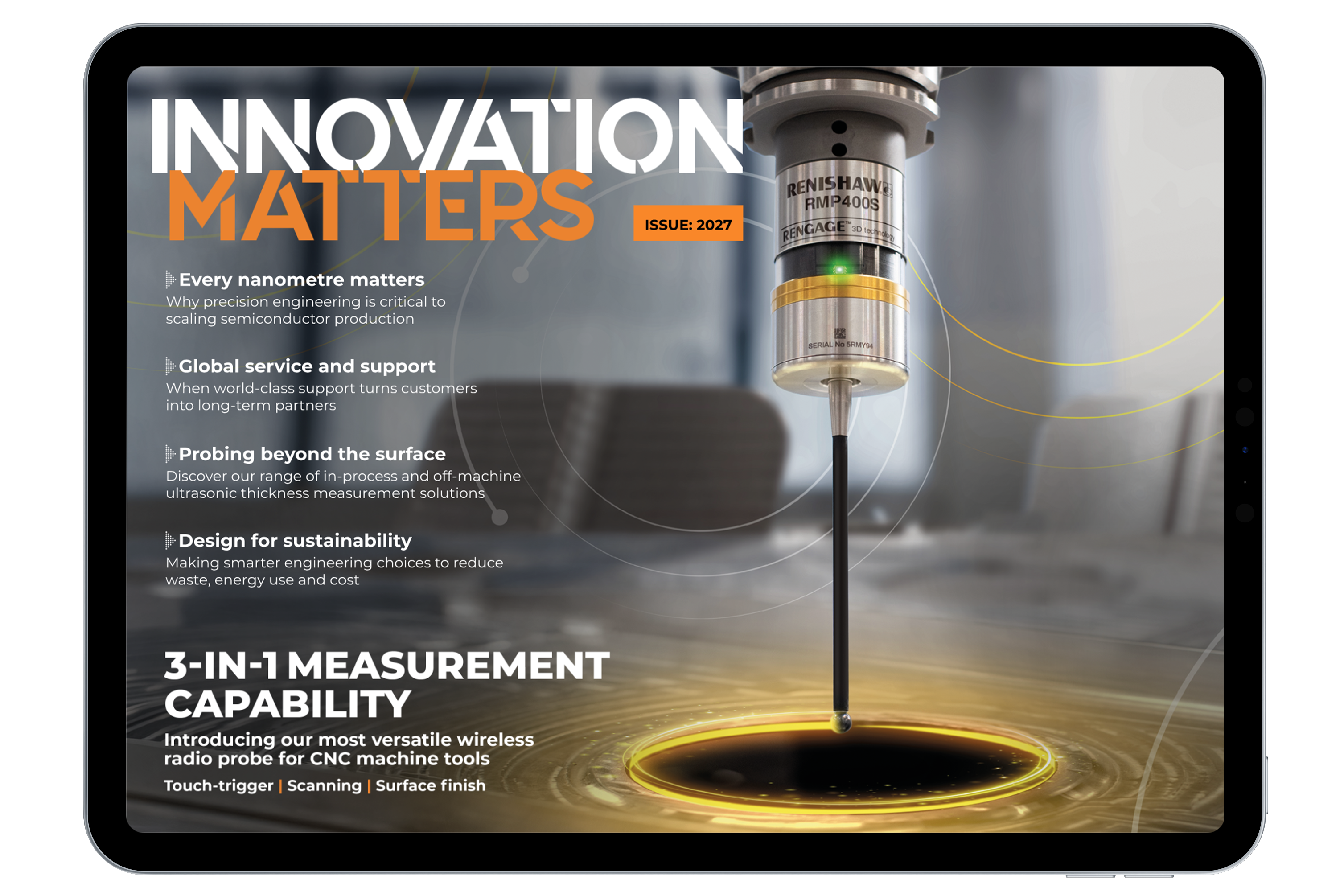 Innovation Matters 2027 cover on tablet (ePub)