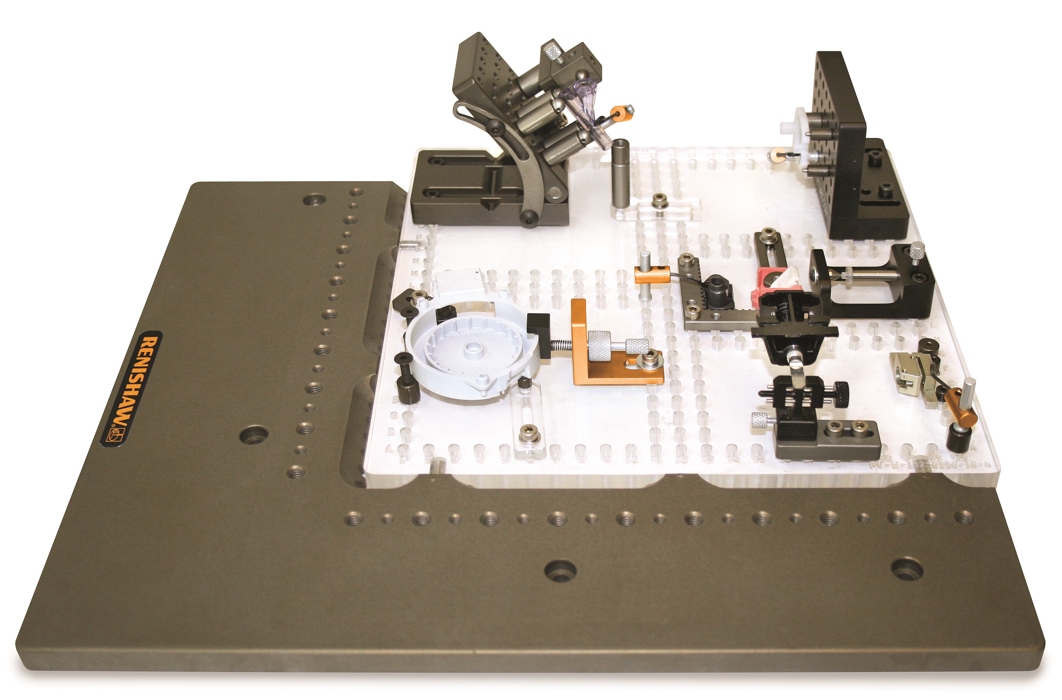 Part set up on quick load corner vision fixture