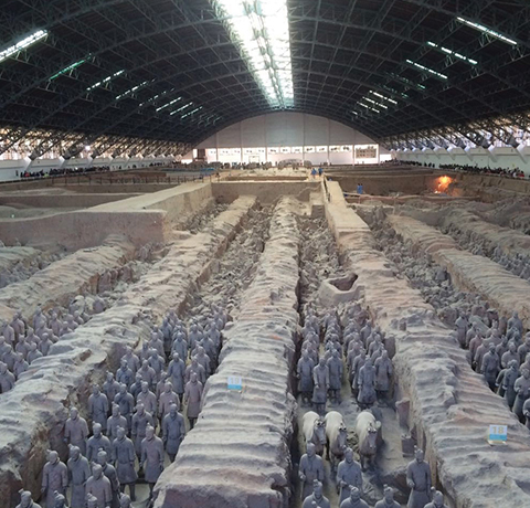 The Terracotta Warriors and Horses of the First Qin Emperor