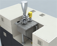 AM process image 1 Loading metal powder to AM250