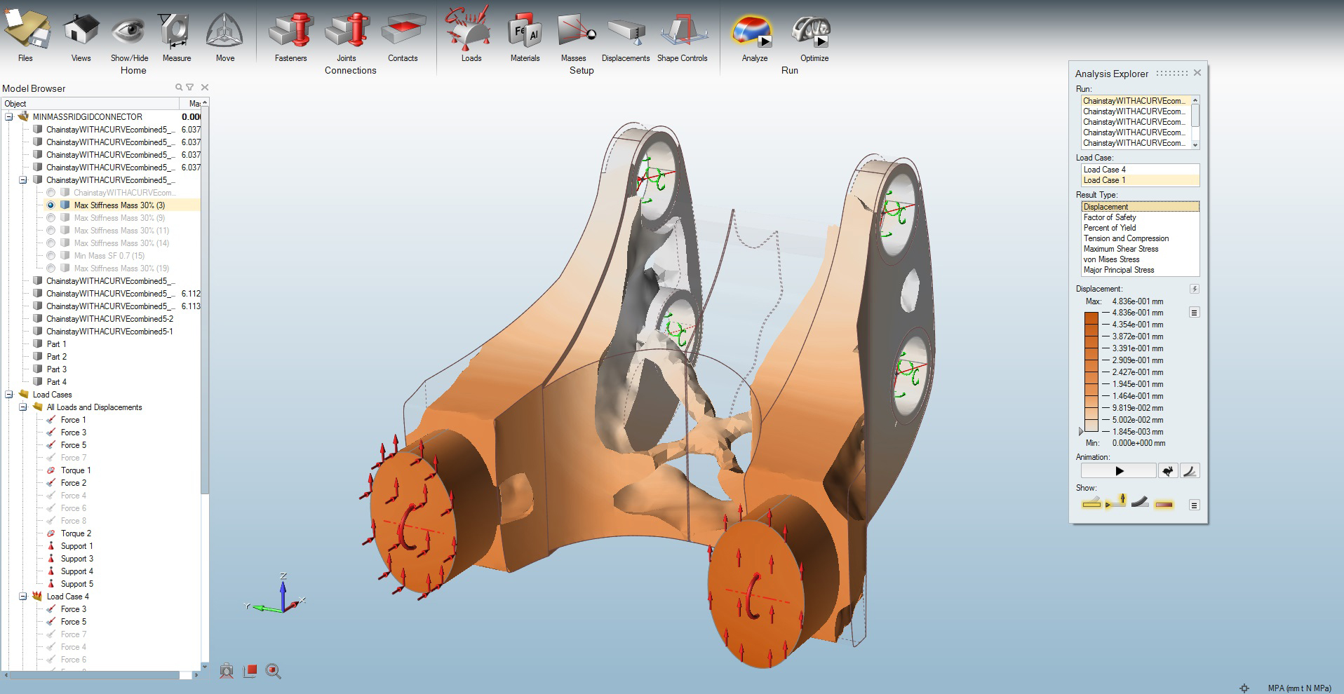 Robot Bike公司 — 与Altair合作优化新型车架设计