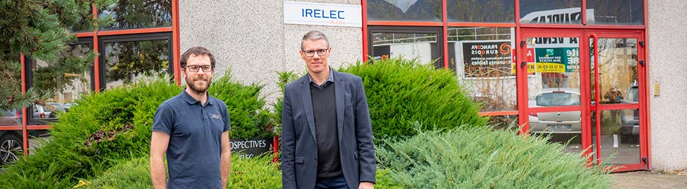 IRELEC技术经理Aymeric Cunrath(左)和Raphaël Richaud(右)