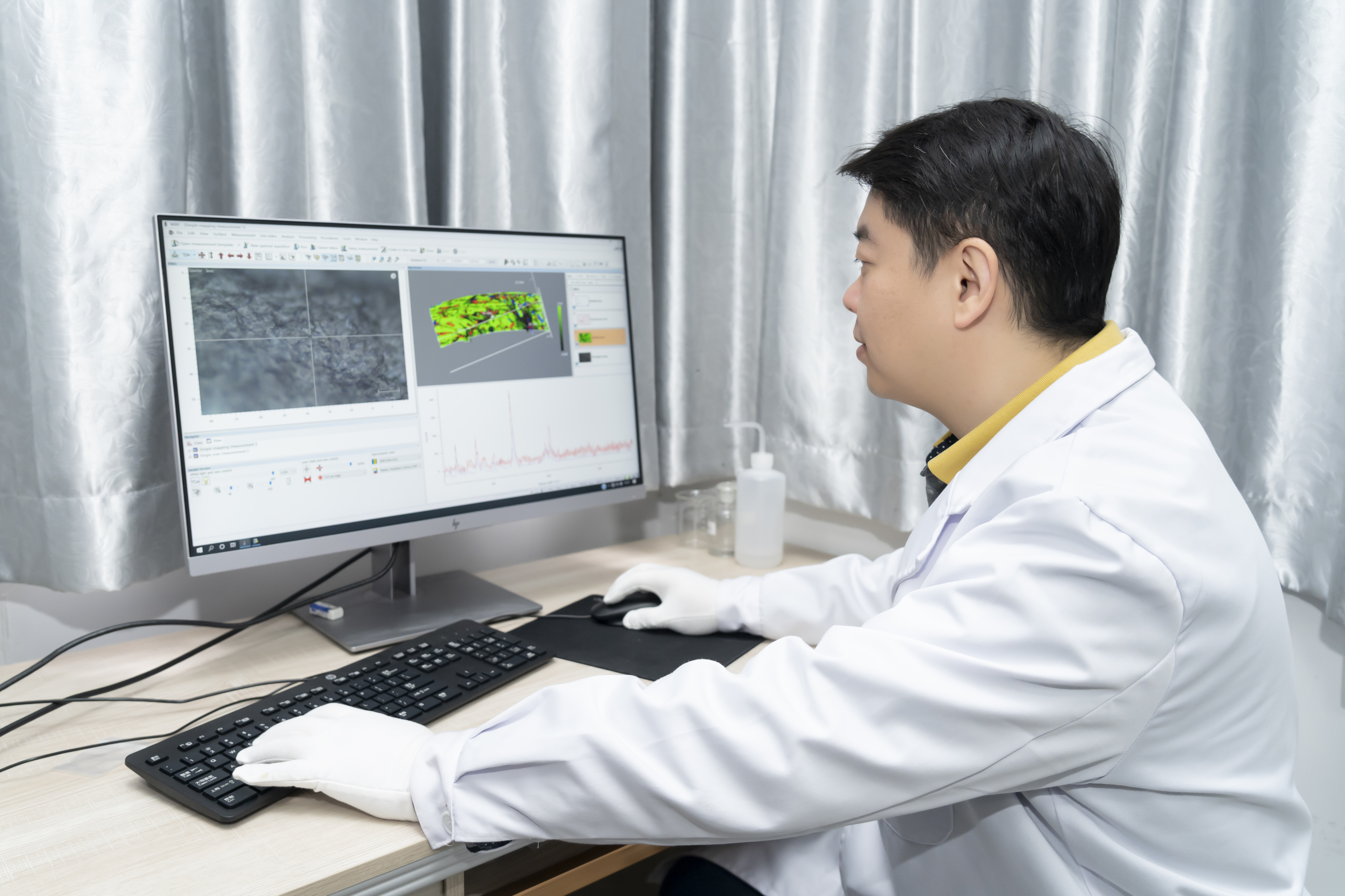 番禺雷尼绍拉曼光谱仪便捷的软件操作