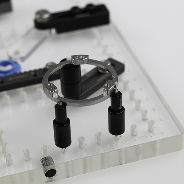 Ø12 mm x 10 mm M4螺纹铝制针形支撑销