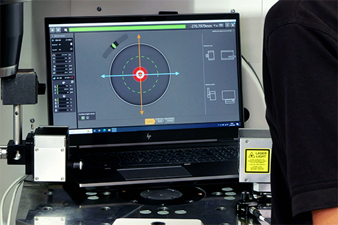 Dimostrazione del pacchetto software CARTO con il calibratore multiasse XM-60