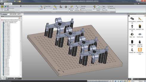 FixtureBuilder screen with an YPC component