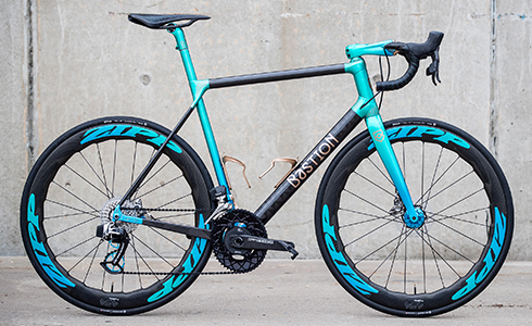 Bastion Cycles的增材制造公路自行车。图片来源:Leon Van Bon