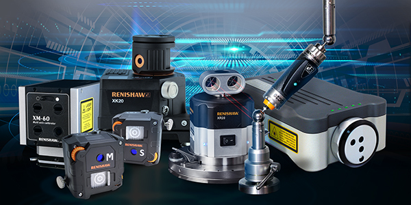 蓝色背景上的所有校准产品总览