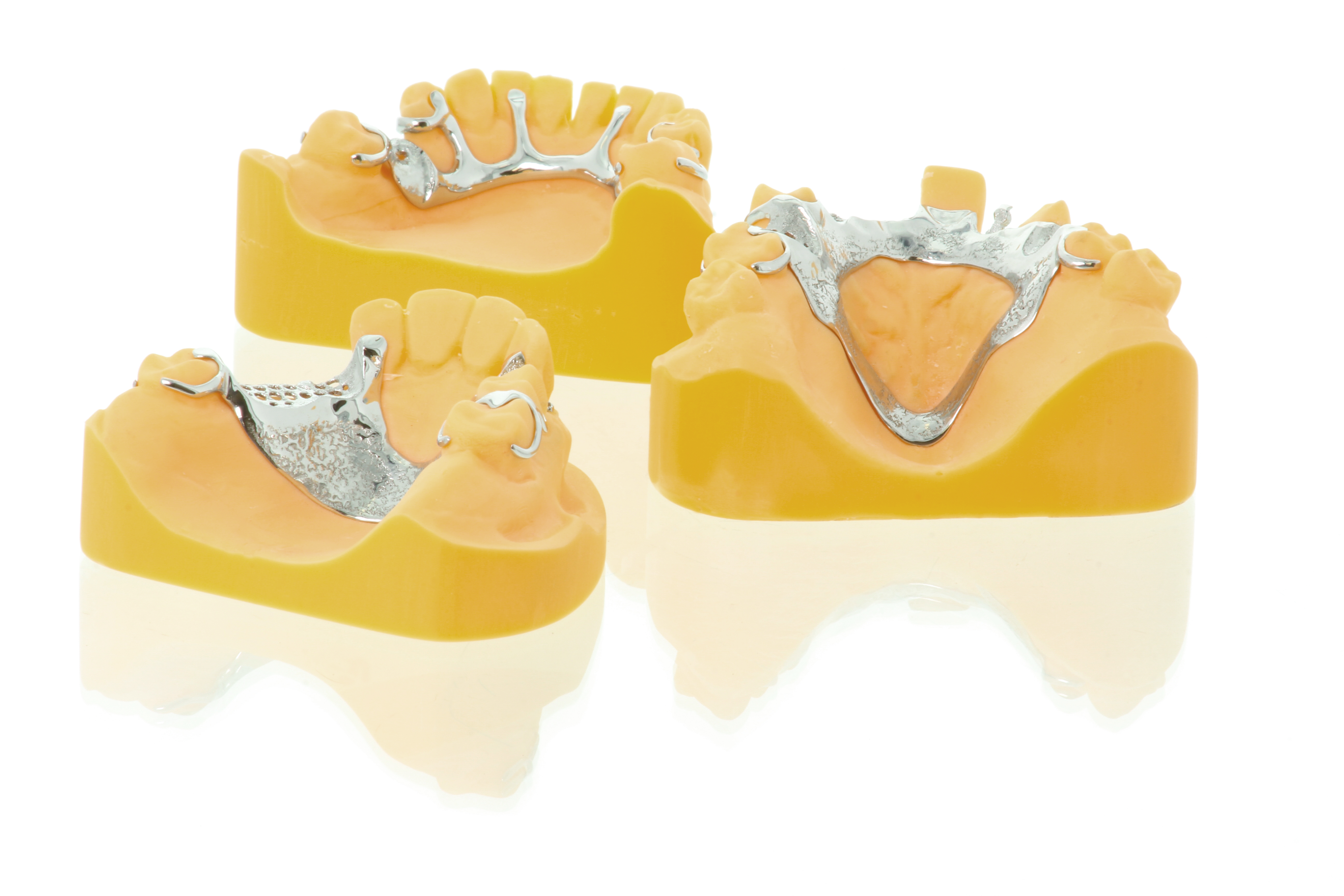 Gill Egan设计的一系列各式可摘局部义齿