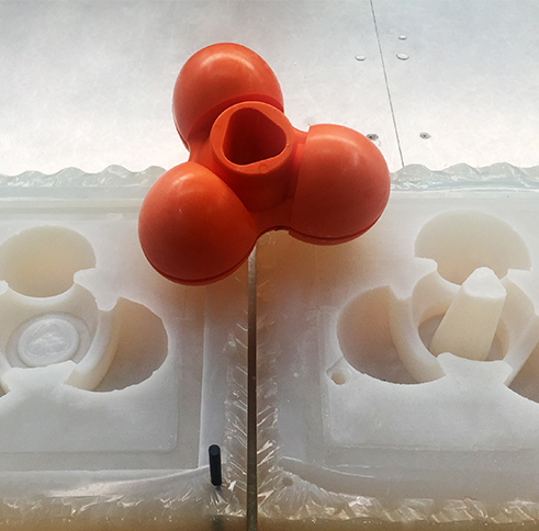 Zumex juice extraction part and silicon moulds