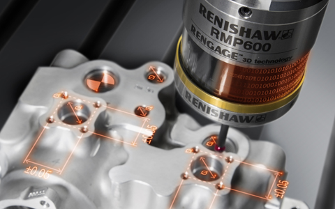Obtain data using Renishaw machine tool probes