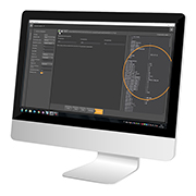 计算机屏幕上显示的CARTO Compensate(误差补偿)软件界面