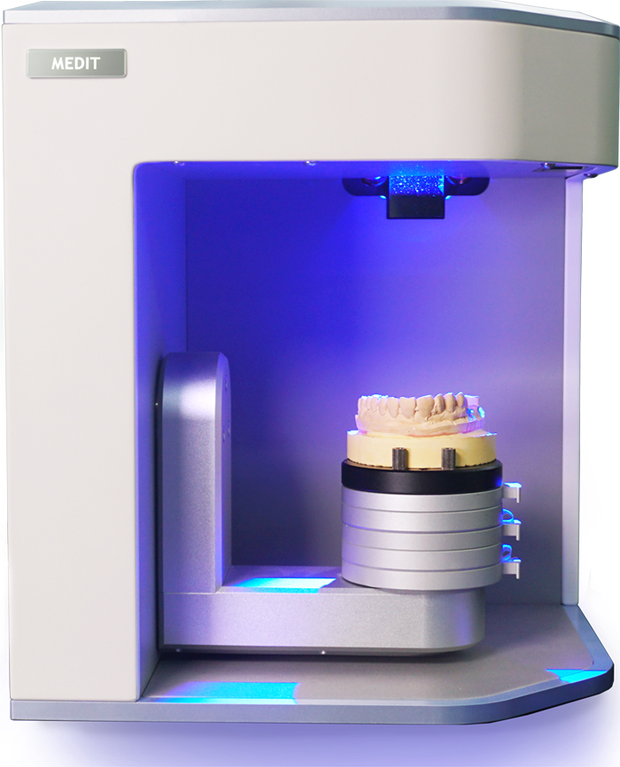 T300 bluelight scanner with model
