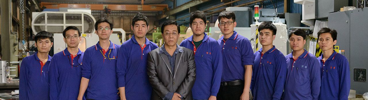 GM Enterprise’s General Manager, Mr Shen Ming Pao, with his production team