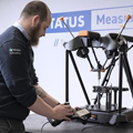 Engineer at Status Metrology using an Equator gauging system