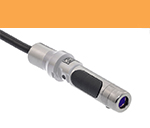 Optical fibre for laser encoders
